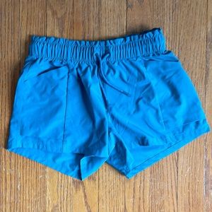 Musk teal athleta girl shorts